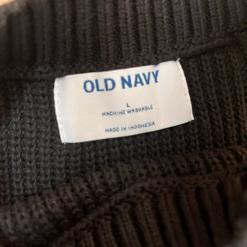 Old Navy halter neck sweater, size L - Picture 3 of 4